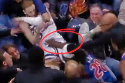“Lock Him Up & Throw Away The Key Bruh”: Social Media Is Destroying Pistons’ Isaiah Stewart After He Was Caught Red-Handed Grabbing Donte DiVincenzo’s Junk During All-Out Brawl In The Stands